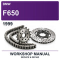1999 BMW F650 Workshop Service & Repair Manual