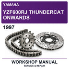 1997 Yamaha YZF600RJ Thundercat Onwards Workshop Service & Repair Manual