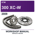 2009 KTM 300 XC-W Workshop Service & Repair Manual