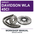 Harley Davidson WLA 45CI Workshop Service & Repair Manual