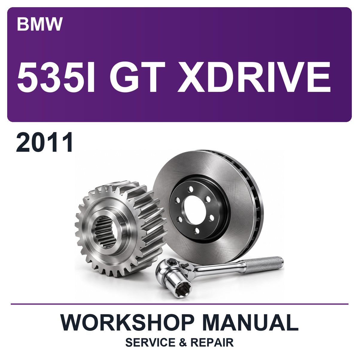 2011 BMW 535I GT Xdrive Workshop Service & Repair Manual