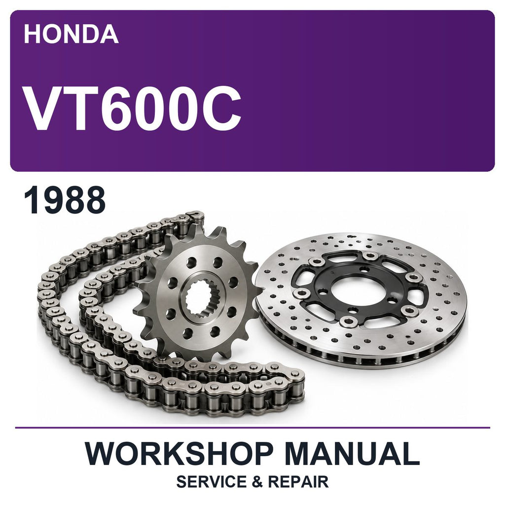 1988 Honda VT600C Workshop Service & Repair Manual