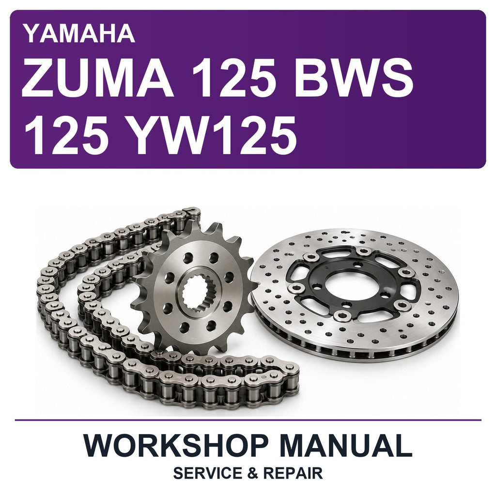Yamaha Zuma 125 BWS 125 YW125 Workshop Service & Repair Manual