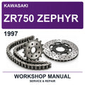 1997 Kawasaki ZR750 Zephyr Workshop Service & Repair Manual