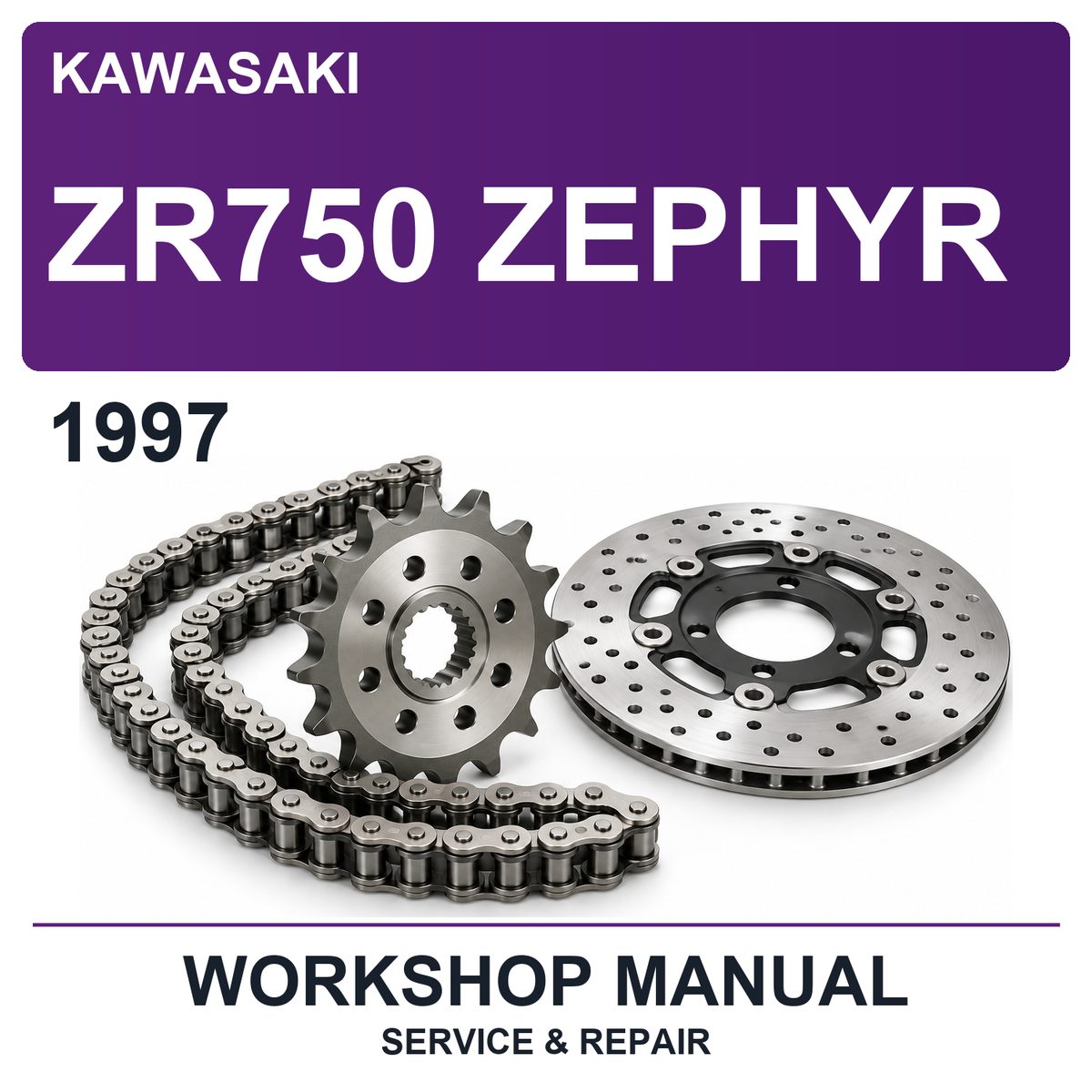 1997 Kawasaki ZR750 Zephyr Workshop Service & Repair Manual
