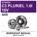 2005 Citroen C3 Pluriel 1.6I 16V Workshop Service & Repair Manual