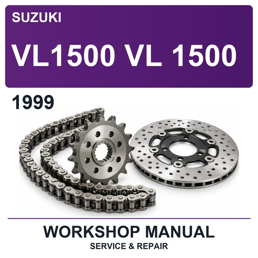 1999 Suzuki VL1500 VL 1500 Workshop Service & Repair Manual