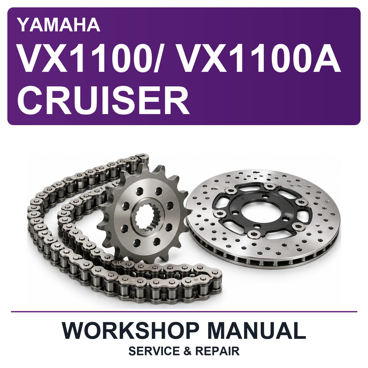 Yamaha VX1100/ VX1100A Cruiser Workshop Service & Repair Manual