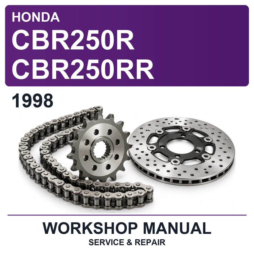 1998 Honda CBR250R CBR250RR Workshop Service & Repair Manual