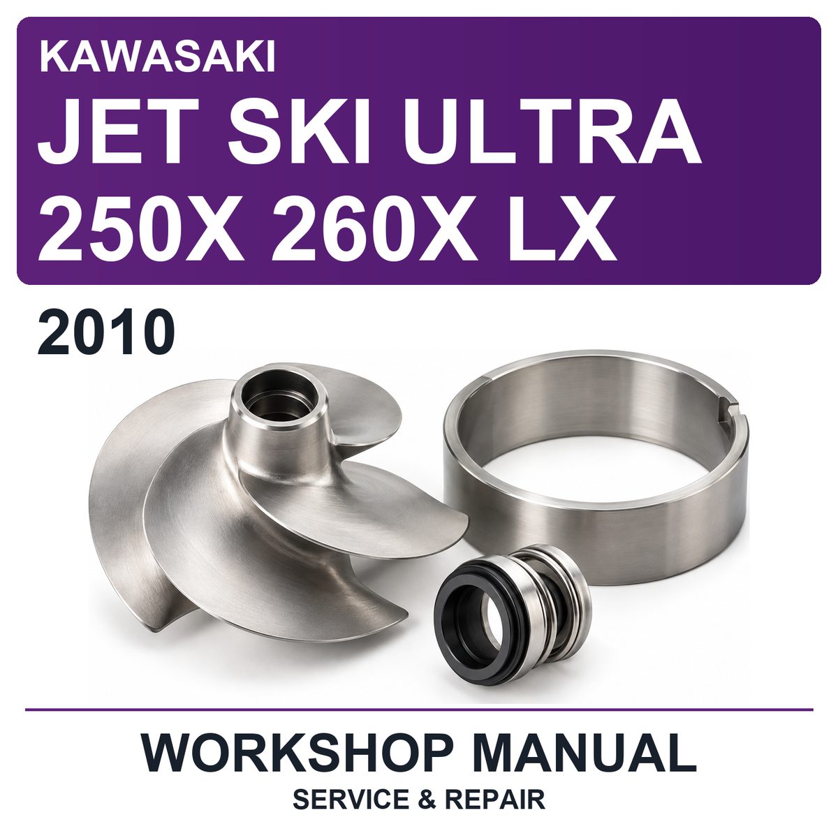 2010 Kawasaki Jet Ski Ultra 250X 260X LX Workshop Service & Repair Manual