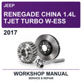 2017 Jeep Renegade China 1.4L Tjet Turbo W-ESS Workshop Service & Repair Manual