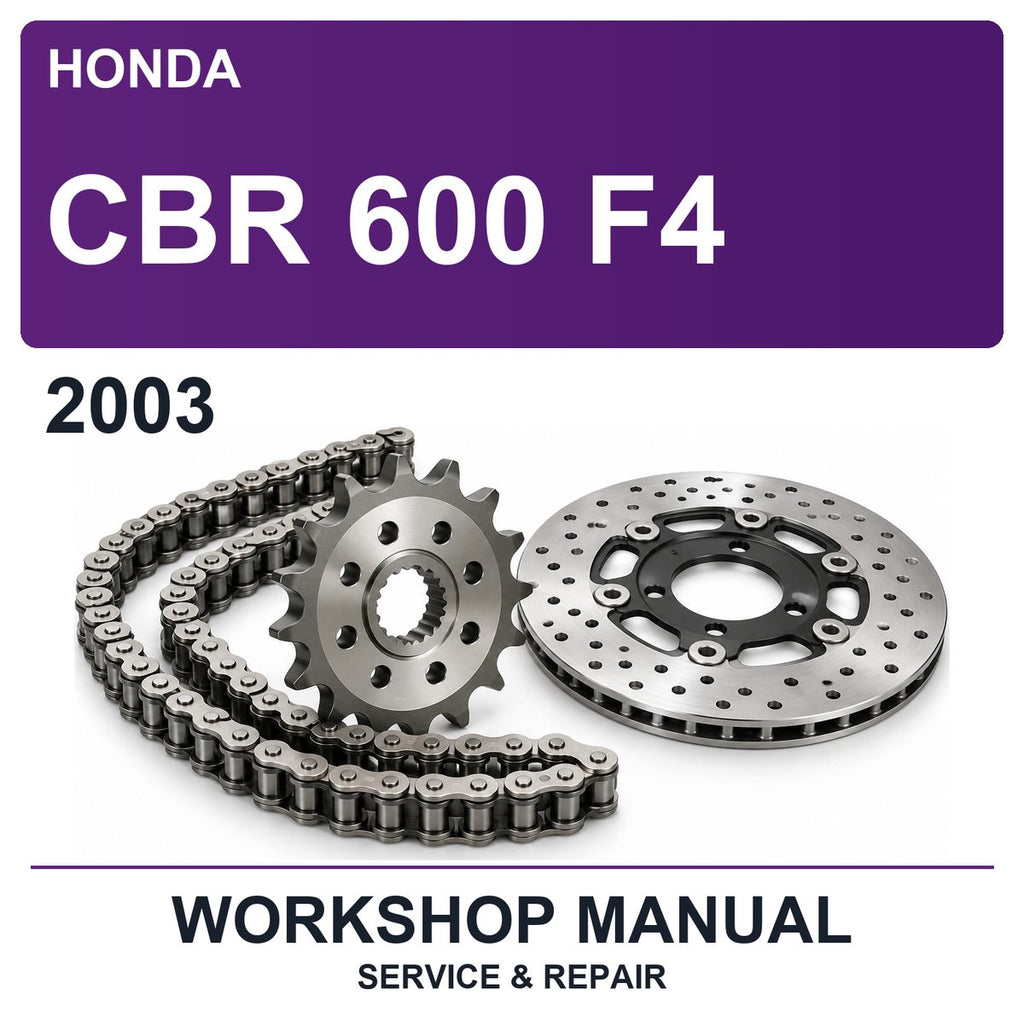 2003 Honda CBR 600 F4 Workshop Service & Repair Manual