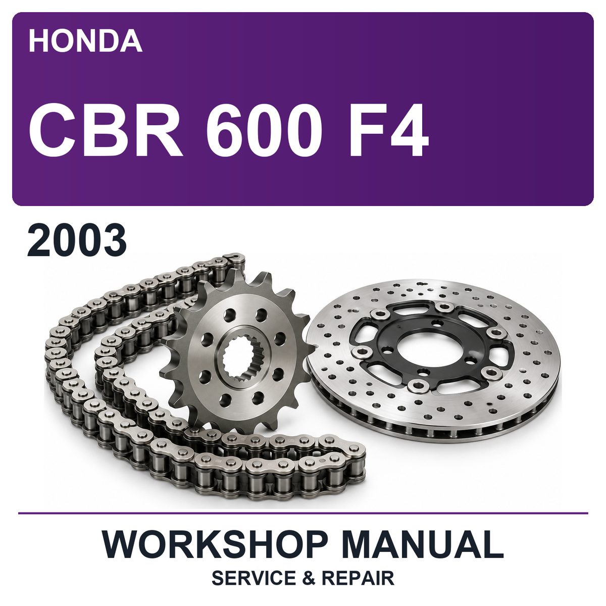 2003 Honda CBR 600 F4 Workshop Service & Repair Manual