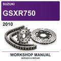 2010 Suzuki GSXR750 Workshop Service & Repair Manual