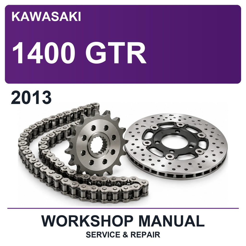 2013 Kawasaki 1400 GTR Workshop Service & Repair Manual
