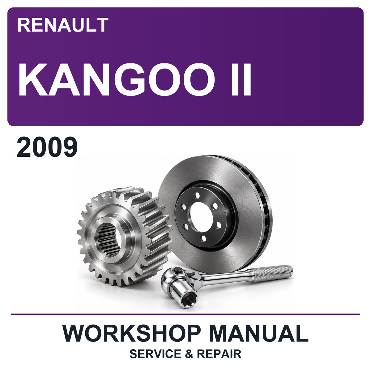 2009 Renault Kangoo II Workshop Service & Repair Manual