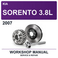 2007 Kia Sorento 3.8L Workshop Service & Repair Manual