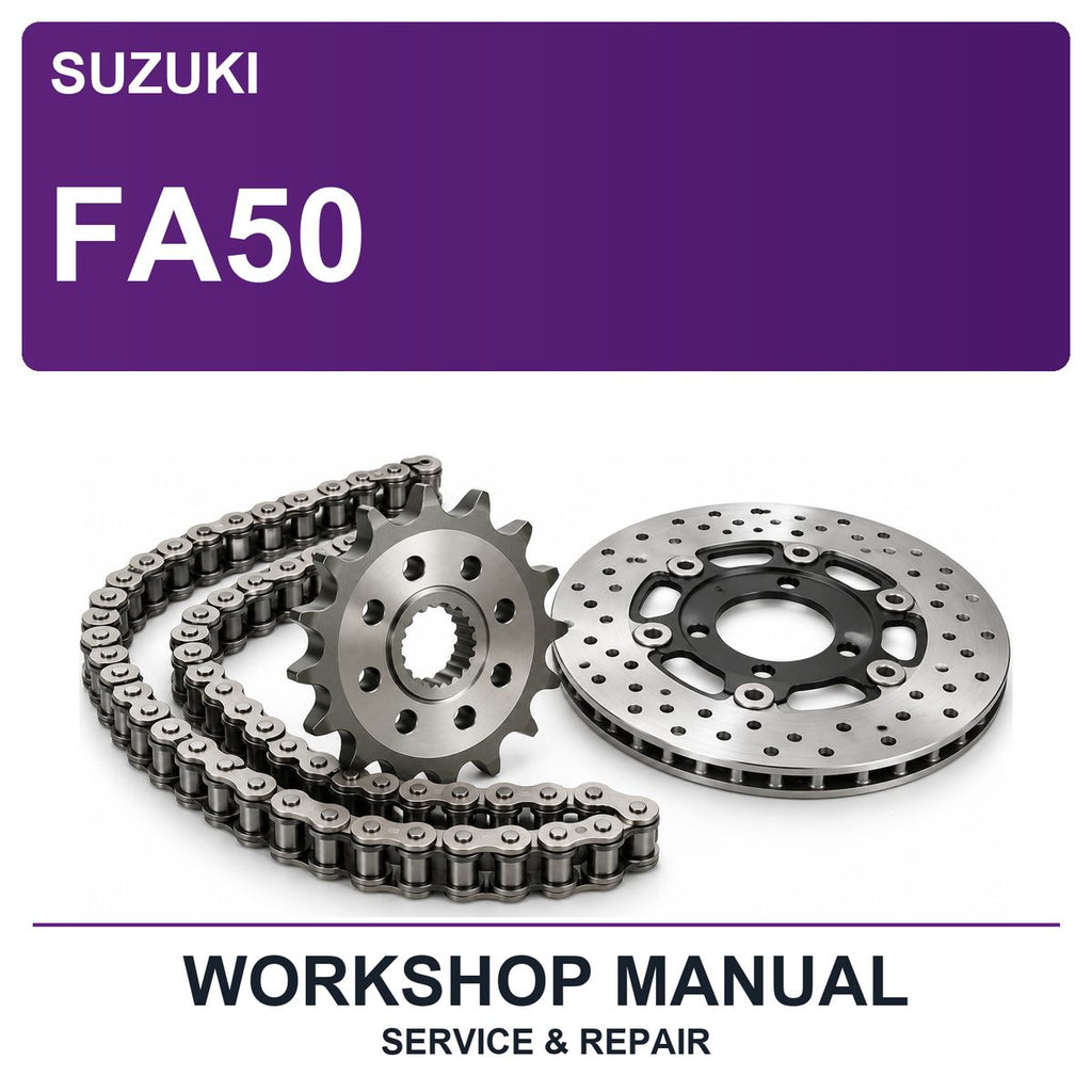 Suzuki FA50 Workshop Service & Repair Manual