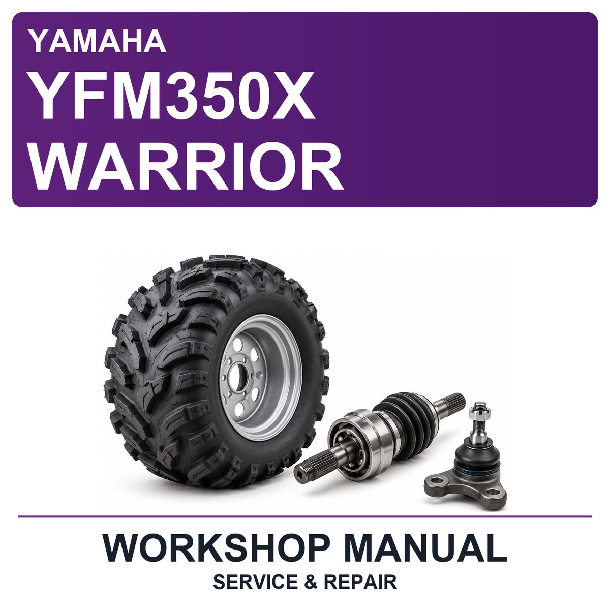 Yamaha YFM350X Warrior Workshop Service & Repair Manual