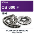 1998 Honda CB 600 F Workshop Service & Repair Manual