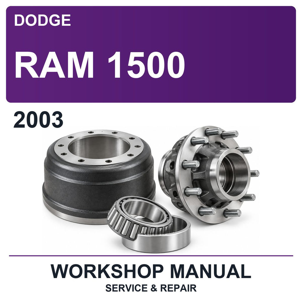 2003 Dodge RAM 1500 Workshop Service & Repair Manual