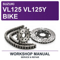 Suzuki VL125 VL125Y Bike Workshop Service & Repair Manual
