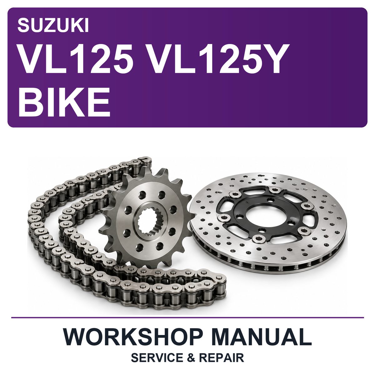 Suzuki VL125 VL125Y Bike Workshop Service & Repair Manual