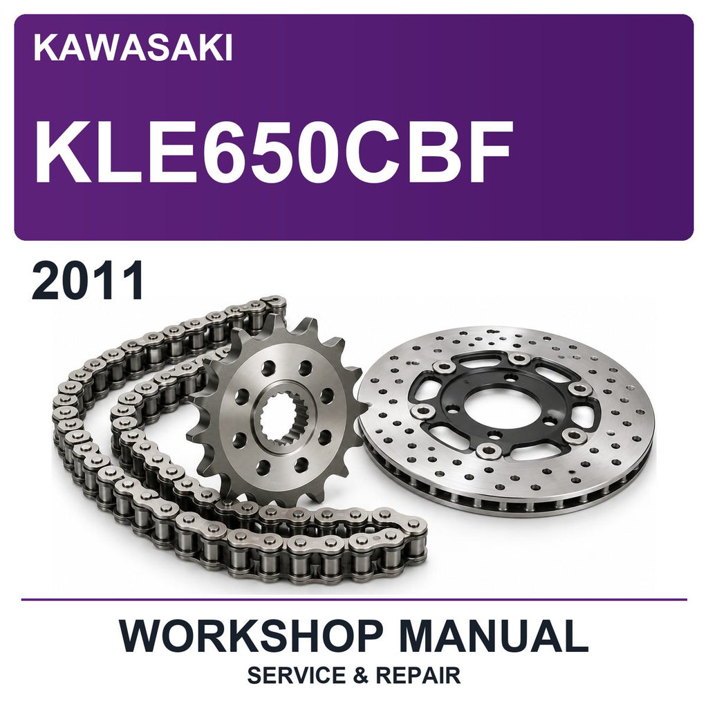 2011 Kawasaki KLE650CBF Workshop Service & Repair Manual