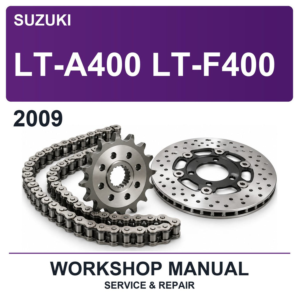 2009 Suzuki LT-A400 LT-F400 Workshop Service & Repair Manual