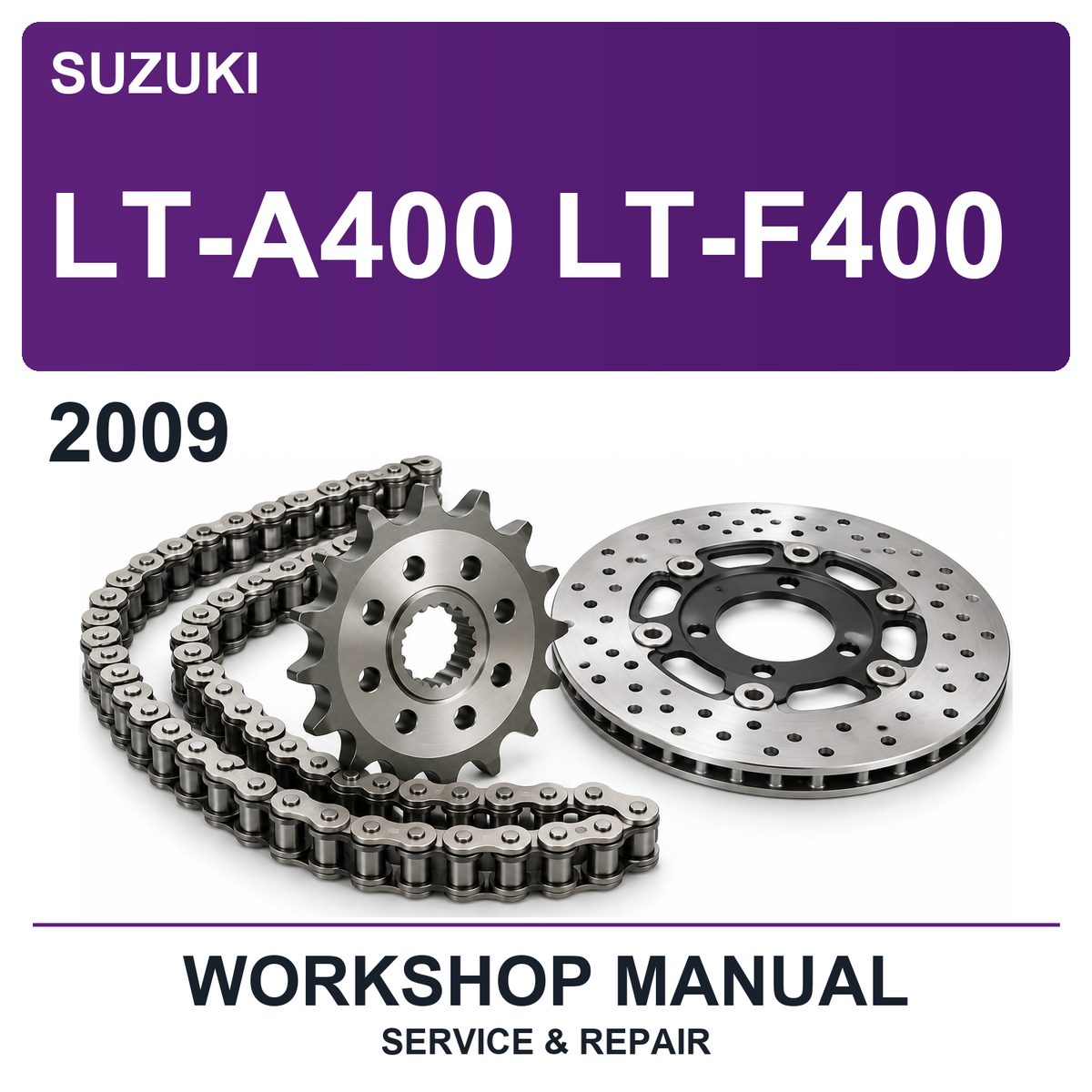 2009 Suzuki LT-A400 LT-F400 Workshop Service & Repair Manual