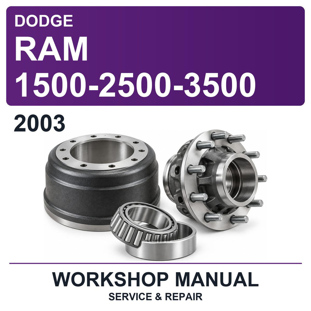 2003 Dodge Ram 1500-2500-3500 Workshop Service & Repair Manual