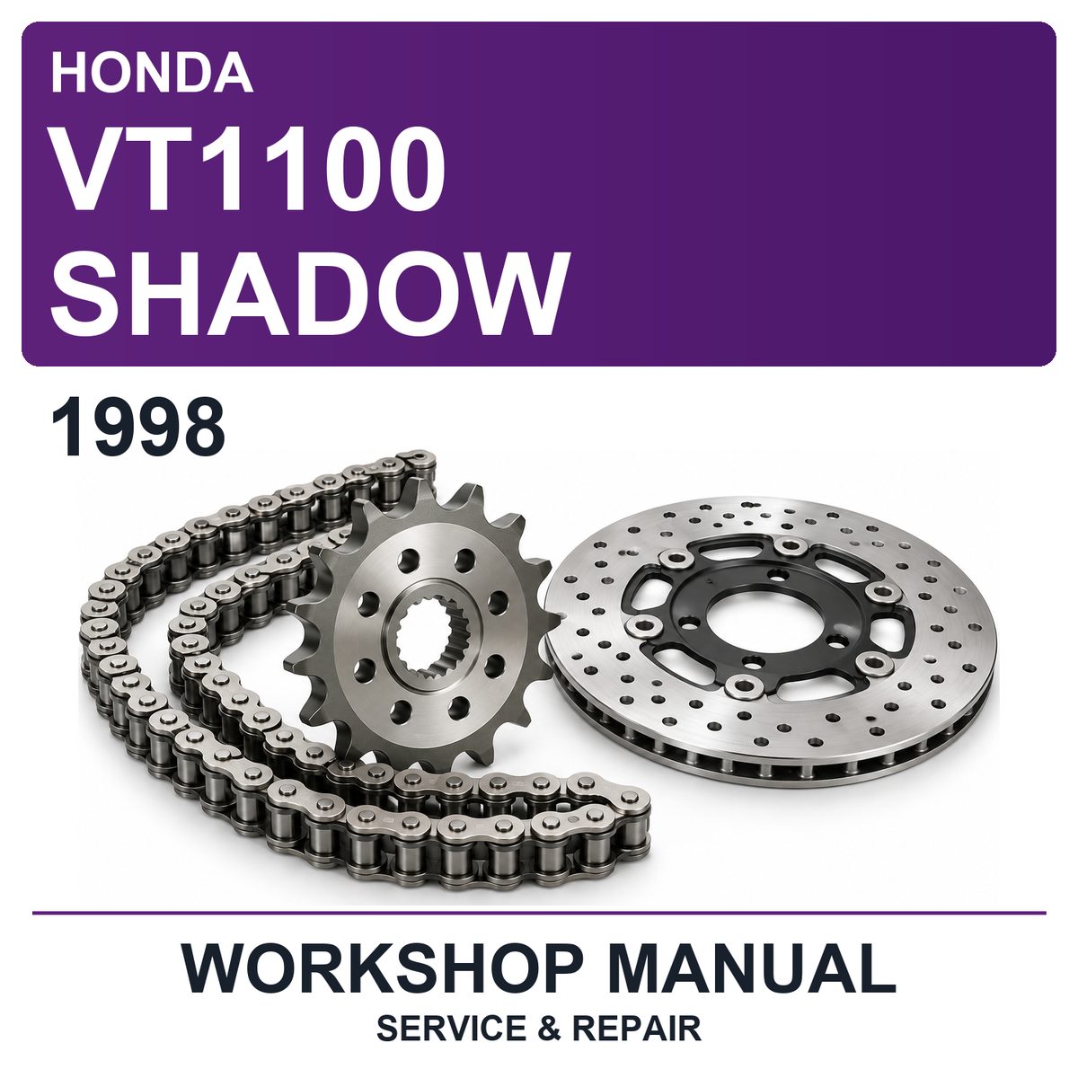 1998 Honda VT1100 Shadow Workshop Service & Repair Manual