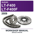2009 Suzuki LT-F400 LT-F400F Workshop Service & Repair Manual