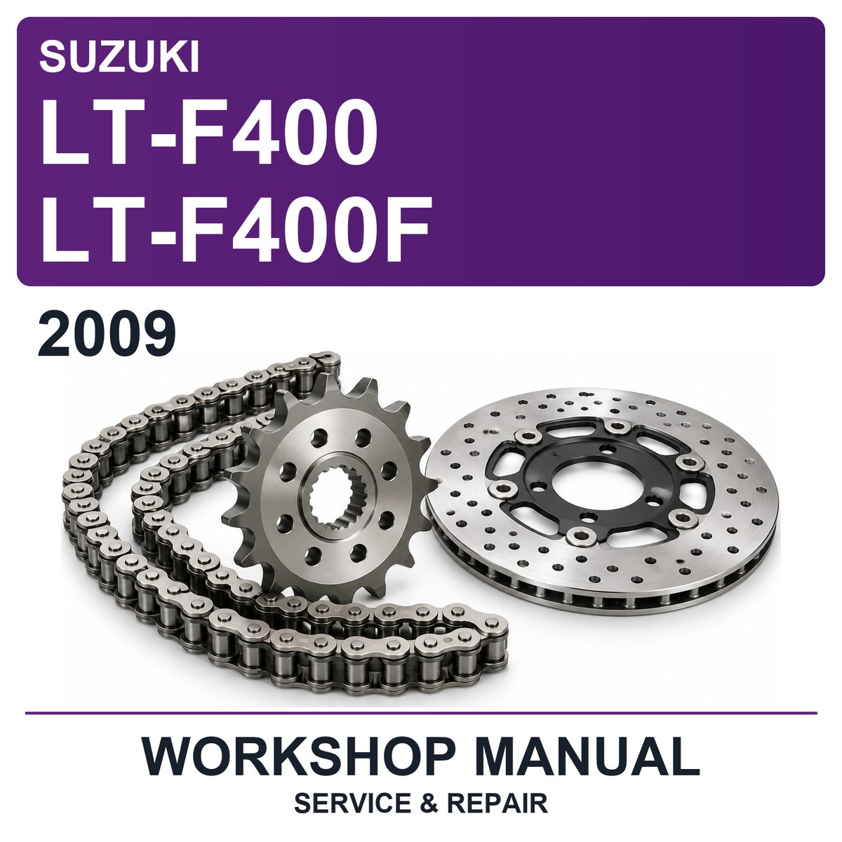 2009 Suzuki LT-F400 LT-F400F Workshop Service & Repair Manual
