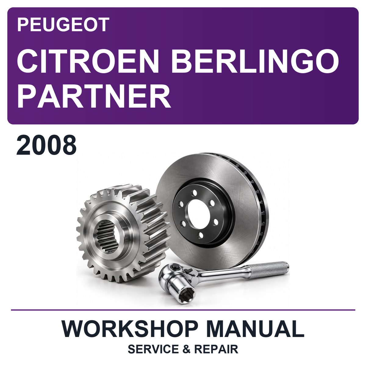 2008 Peugeot Citroen Berlingo Partner Workshop Service & Repair Manual