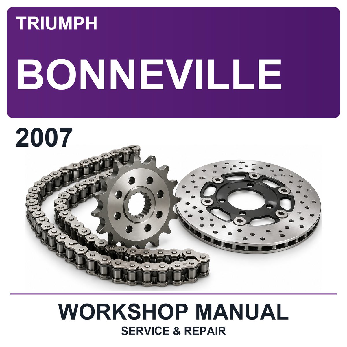 2007 Triumph Bonneville Workshop Service & Repair Manual