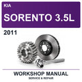 2011 Kia Sorento 3.5L Workshop Service & Repair Manual