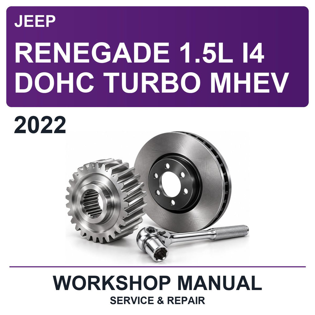 2022 Jeep Renegade 1.5L I4 Dohc Turbo Mhev Workshop Service & Repair Manual