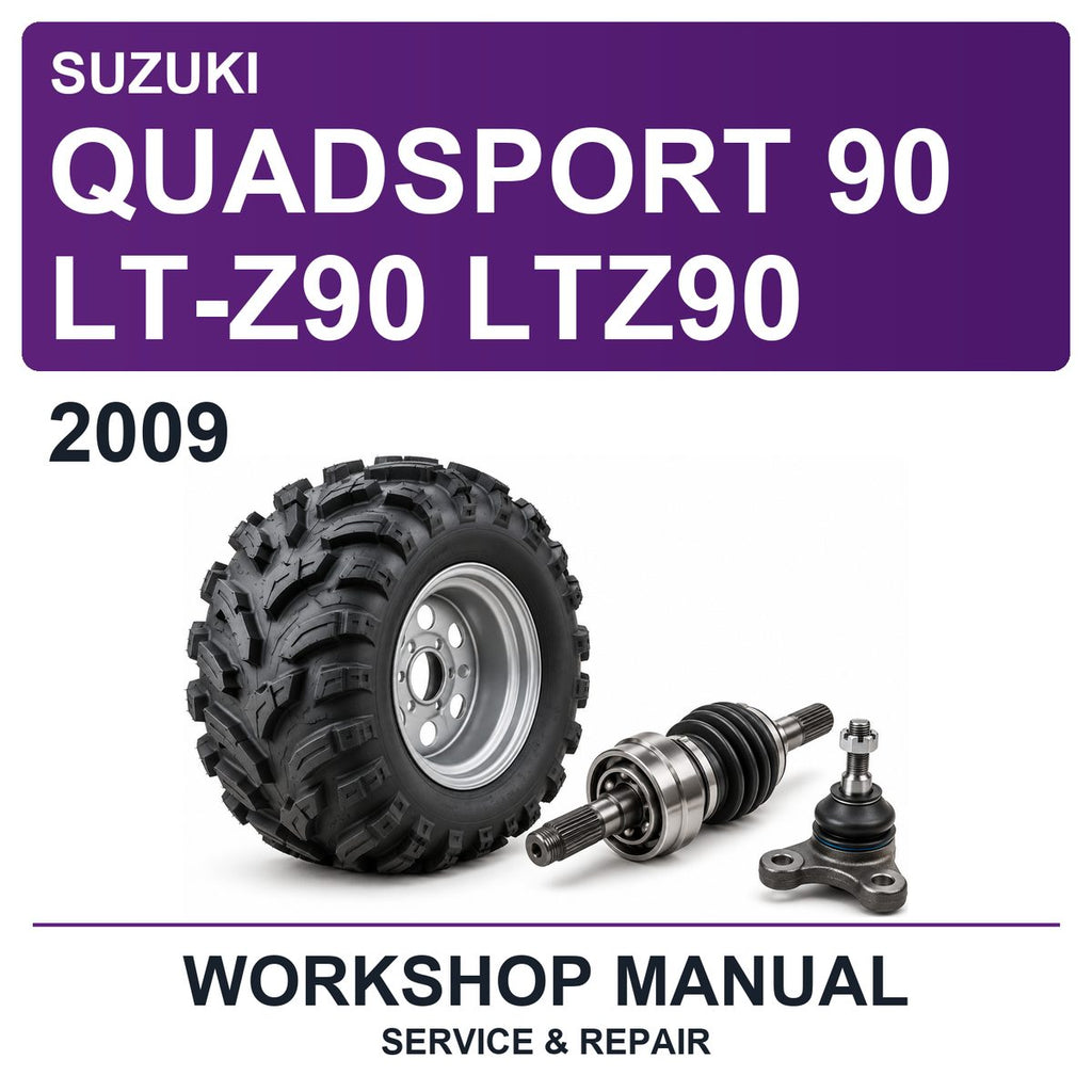 2009 Suzuki Quadsport 90 LT-Z90 LTZ90 Workshop Service & Repair Manual