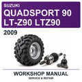 2009 Suzuki Quadsport 90 LT-Z90 LTZ90 Workshop Service & Repair Manual