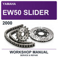 2000 Yamaha EW50 Slider Workshop Service & Repair Manual