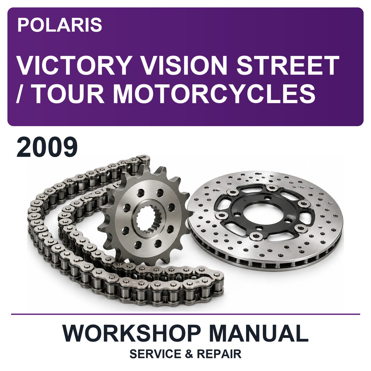 2009 Victory Polaris Vision Street / Tour Motorcycles Workshop Service & Repair Manual