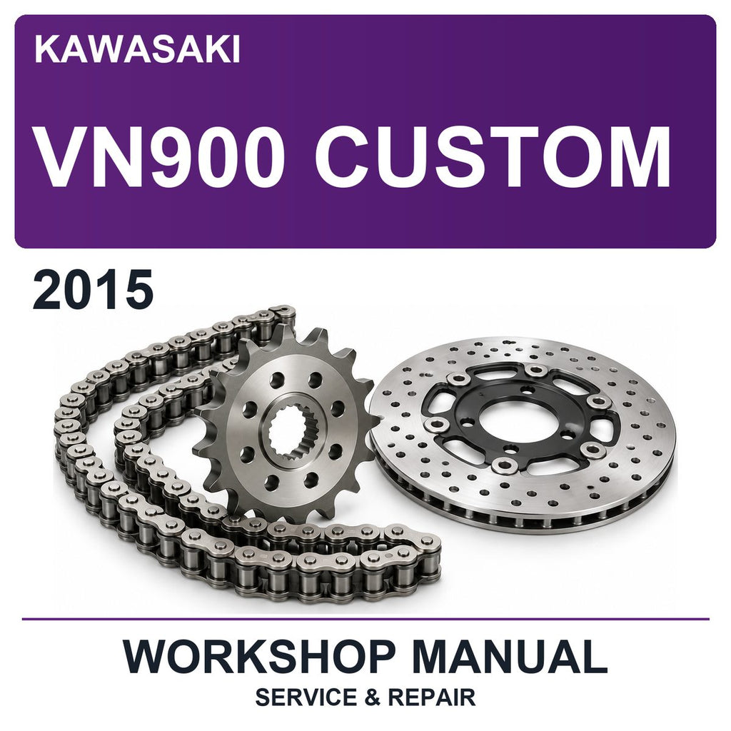 2015 Kawasaki VN900 Custom Workshop Service & Repair Manual