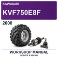 2008 Kawasaki KVF750E8F Workshop Service & Repair Manual