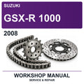 2008 Suzuki GSX-R 1000 Workshop Service & Repair Manual