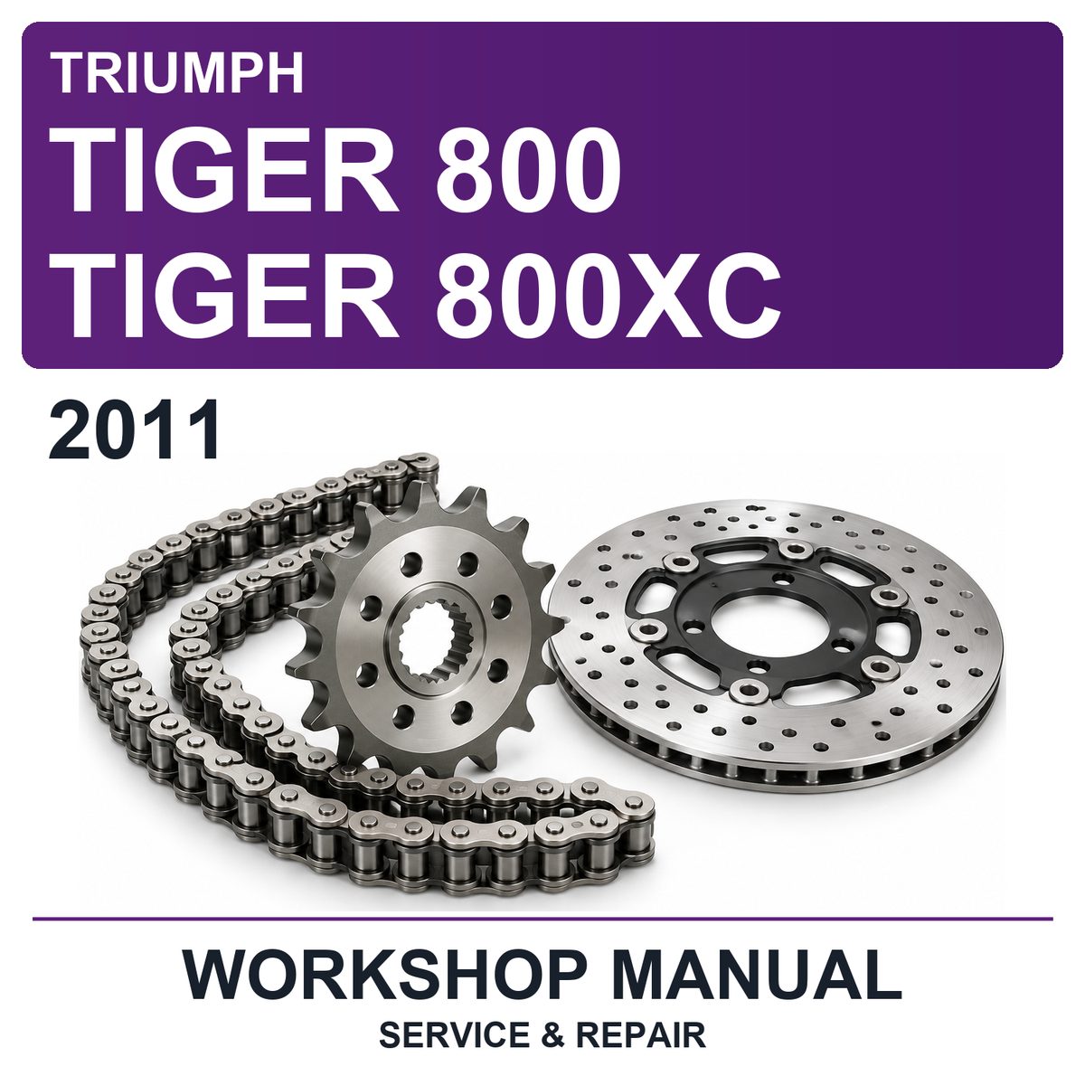 2011 Triumph Tiger 800 Tiger 800XC Workshop Service & Repair Manual