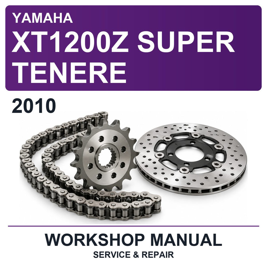 2010 Yamaha XT1200Z Super Tenere Workshop Service & Repair Manual