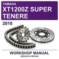 2010 Yamaha XT1200Z Super Tenere Workshop Service & Repair Manual