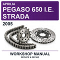 2005 Aprilia Pegaso 650 I.e. Strada Workshop Service & Repair Manual