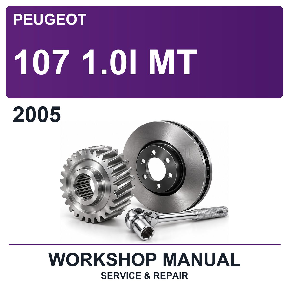 2005 Peugeot 107 1.0I MT Workshop Service & Repair Manual